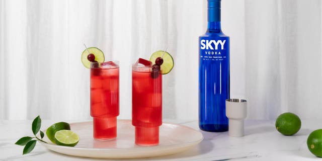 Red cocktails for Memorial Day