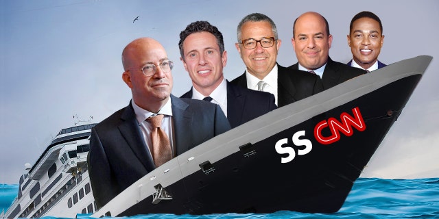 CNN boss Jeff Zucker’s liberal network is plagued by scandal, embarrassing headlines and has struggled to attract an audience. (Getty Images)
