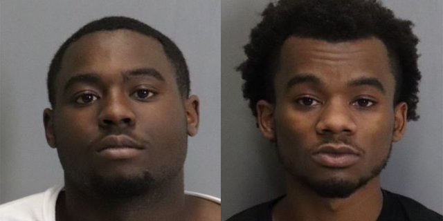 Dwayne Huntley, sinistra, and Raheem Lewis.
