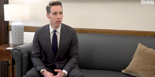 Sen. Josh Hawley speaks with Fox News Digital Originals.