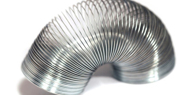 One of the most iconic toys, the Slinky, was invented in 1943 by a mechanical engineer. The toy hit store shelves two years later, in 1945. (iStock)