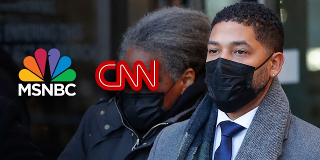 CNN and MSNBC have continued to treat Jussie Smollett with kid gloves despite being found guilty Thursday on five of the six charges against him stemming from the hate crime hoax he orchestrated in 2019.