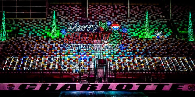Speedway Christmas in Concord, North Carolina (Courtesy of Visit Cabarrus)