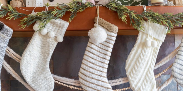 It’s the holiday season, which means it’s time to hang Christmas stockings.