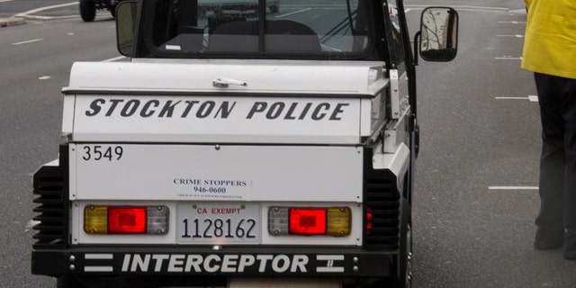 FILE: Stockton police told Fox News in an email that they are investigating the shooting. Photographer: David Paul Morris/Bloomberg via Getty Images