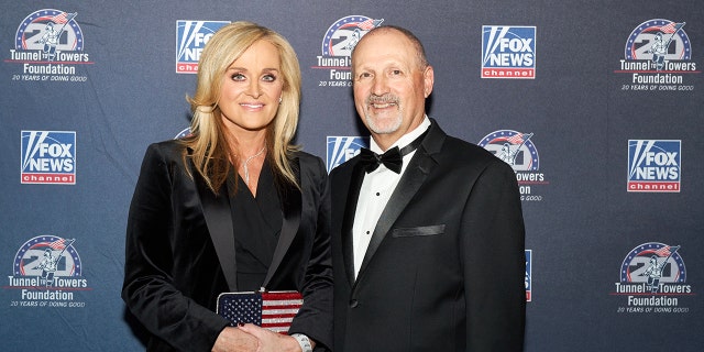 Fox News Media CEO Suzanne Scott and Tunnel to Towers CEO Frank Siller.