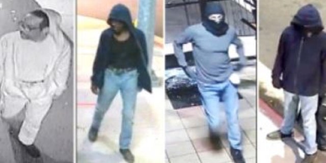 Un sospechoso apodado el "Two O’Clock Rock" has hit dozens of businesses in the early morning hours in Los Angeles, la policía dijo.