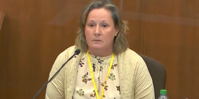 Challenger to 'reckless' Keith Ellison says far-left attorney general an 'absolute disgrace' on handling crime 13 Former Brooklyn Center, Minnesota police officer Kim Potter takes the stand in her manslaughter trial in December 2021.
