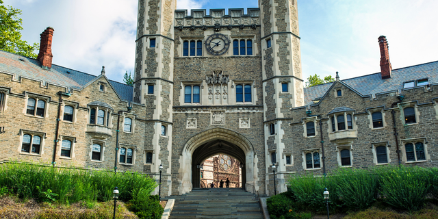 Blair Hall on the campus of Princeton University. 