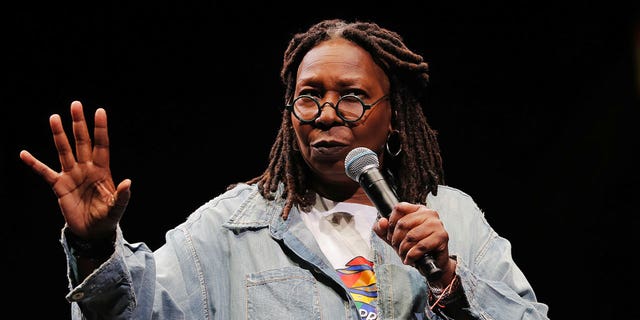 Whoopi Goldberg speaks during the opening ceremony of WorldPride 2019, a joint celebration of the 50th anniversary of the 1969 Stonewall riots and WorldPride 2019 in New York, the United States, June 26, 2019.