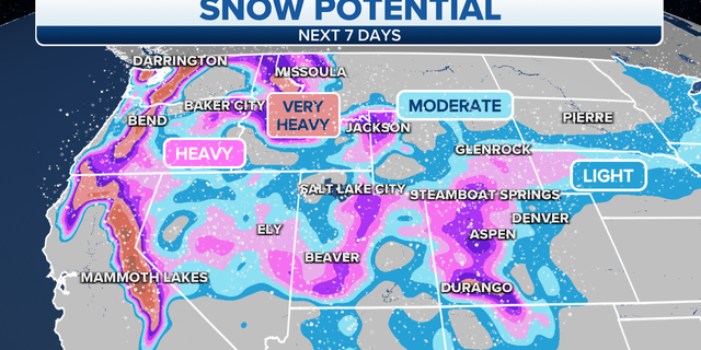 Western snow potential