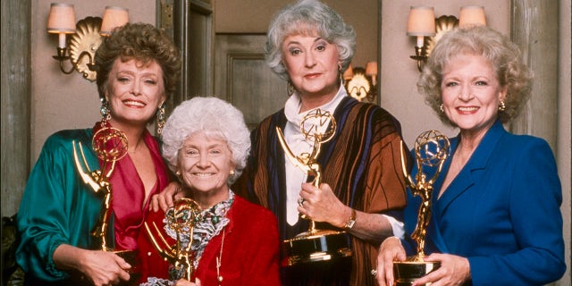 "The Golden Girls" is one of only three sitcoms in which all the main actors won at least one Emmy Award. Rue McClanahan, outstanding lead actress in a comedy series, 1987; Estelle Getty, outstanding supporting actress in a comedy series, 1988; Bea Arthur, outstanding lead actress in a comedy series, 1988; and Betty White, outstanding lead actress in a comedy series, 1986.