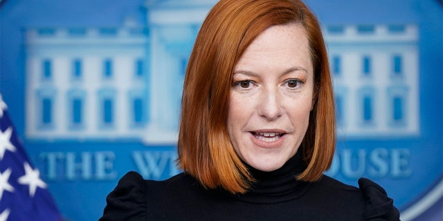 White House press secretary Jen Psaki speaks during a press briefing at the White House, Thursday, Dec. 23, 2021, in Washington.