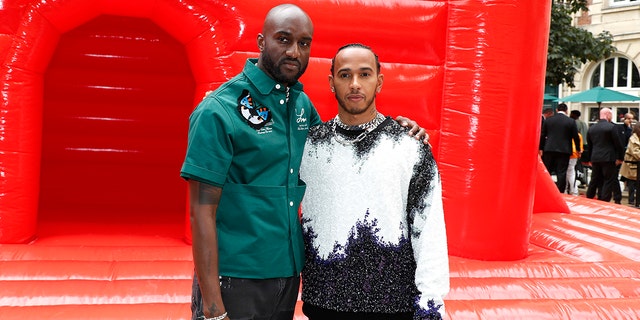 Abloh was close friends with Mercedes-AMG F1 driver Lewis Hamilton.