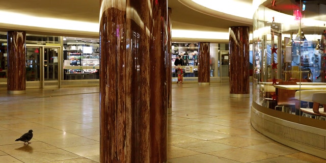 Public spaces are empty due to the lockdown in Vienna, Austria, Tuesday, Nov. 30, 2021.