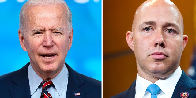 President Joe Biden and Rep. 브라이언 마스트, R-Fla.