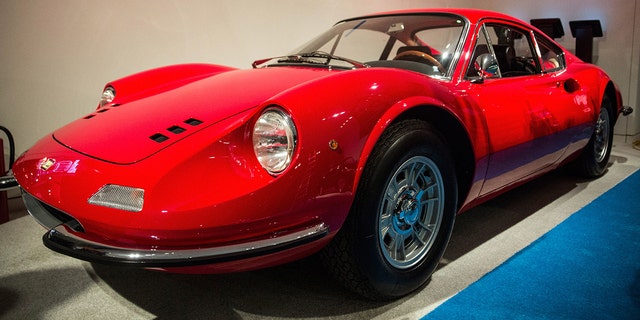 The Ferrari Dino was was named after Enzo Ferrari's  late son and did not wear the Ferrari name.
