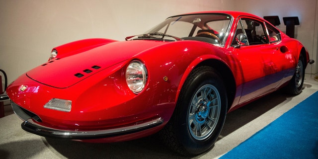 The Ferrari Dino was was named after Enzo Ferrari's  late son and did not wear the Ferrari name.