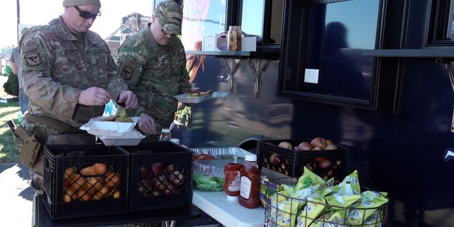 Infinity Farms serves free meals to tornado first responders 