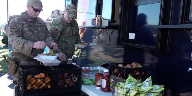 Infinity Farms serves free meals to tornado first responders 