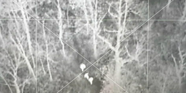 Drone 1 was deployed to utilize its thermal camera and quickly located the hikers who were below Buzzards Roost on Sharp Top Mountain.