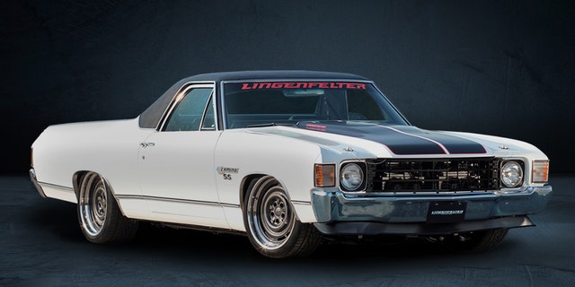 Ligenfelter Engineering converted this 1972 Chevrolet El Camino SS to run on electric power.