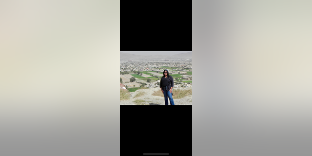Geeta Bakshi, a former CIA officer, in Afghanistan.