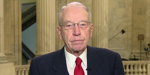 Chuck Grassley in US Capitol