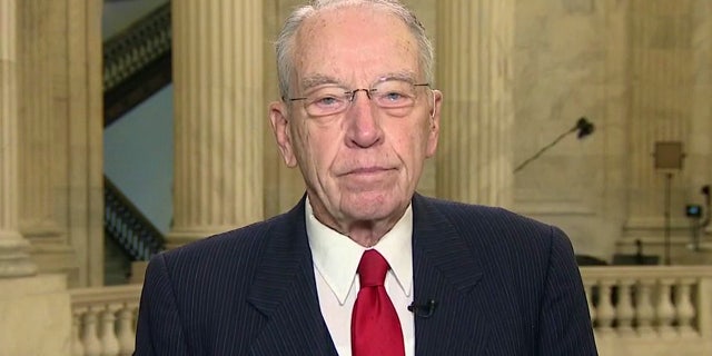 Chuck Grassley in US Capitol