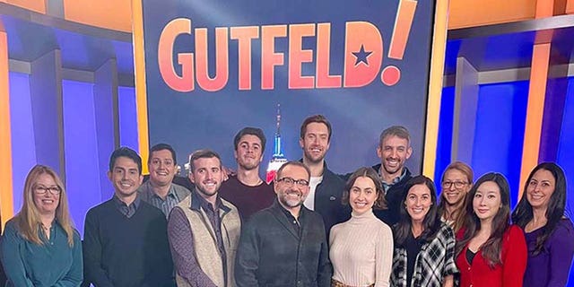The staff of "Gutfeld!" 