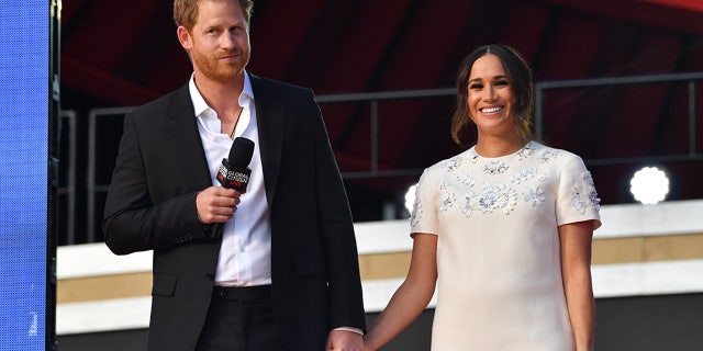 Prince Harry and Meghan Markle released a holiday card on Thursday.