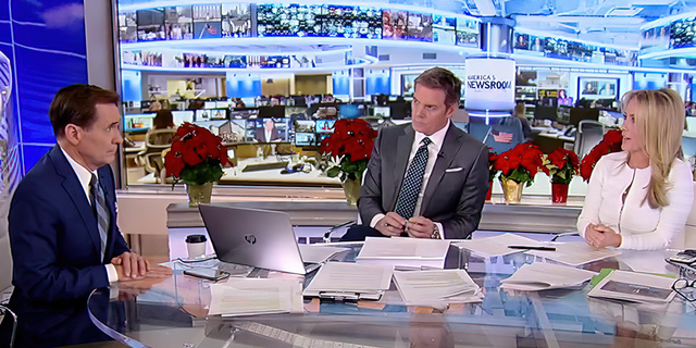 Bill Hemmer and Dana Perino interview John Kirby about the Afghanistan withdrawal on 'America's Newsroom.'