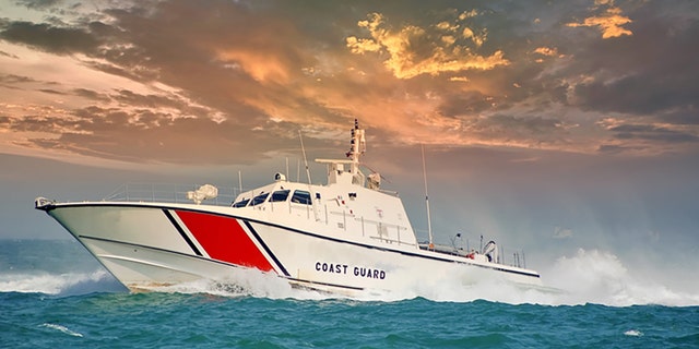 A Coast Guard vessel