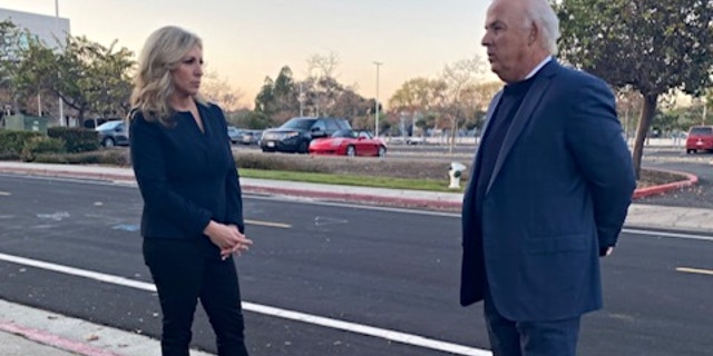 Fox News' Laura Ingle and defense attorney Pat Harris.