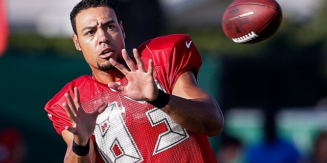 Vincent Jackson works out during Training Camp at One Buc Place in Tampa, Florida. (Photo by Don Juan Moore/Getty Images)
