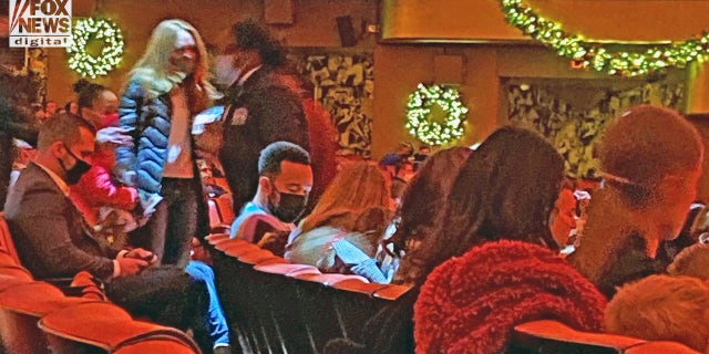 John Legend and Chrissy Teigen took their kids to the Radio City Christmas Spectacular over the weekend.