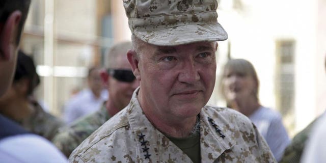 Mariniers-generaal Frank McKenzie, commandant van het US Central Command.