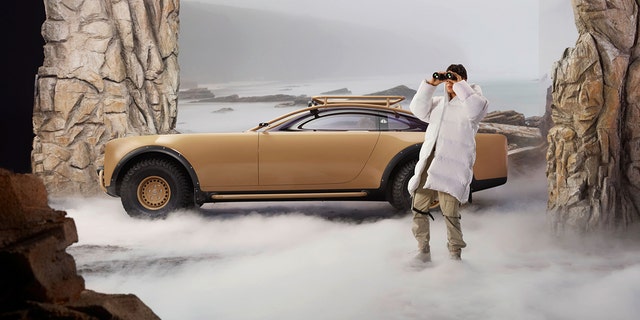 Virgl Abloh co-designed the Project Maybach off-road electric coupe, which is 20-feet long.