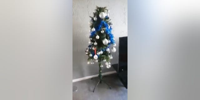 Ashlea Austin planned on spending an entire day putting up her Christmas decorations with her son, Noah.