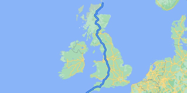 John O’Groats to Land’s End is traditionally considered the end to end trip across Great Britain.