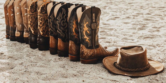 Five Ram/Lucchese boot styles are being offered.