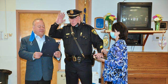 Sean Pech was promoted to lieutenant in August 2020 after 15 years on the force at North Arlington Police Department. 