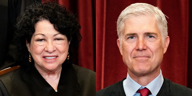 Supreme Court justices Neil Gorsuch and Sonia Sotomayor issued a joint statement calling an NPR report "错误的。" 