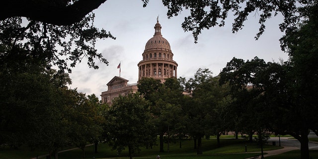 The Texas State Capitol is seen on the first day of the 87th Legislature's third special session on September 20, 2021 in Austin, Texas. 