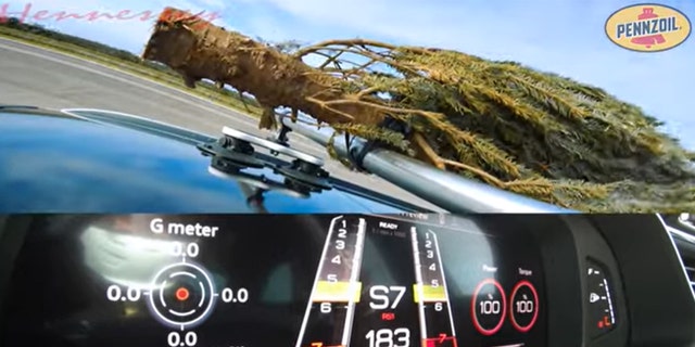 follow us, Car hits 183 mph with Christmas tree on the roof, subscribe to News Without Politics, top news without bias