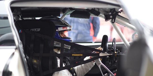 Zanardi continues racing cars equipped with hand controls.