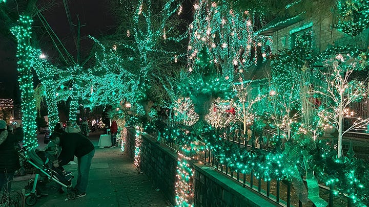 Fox News holds a relighting for newly-built ‘All-American Christmas Tree'