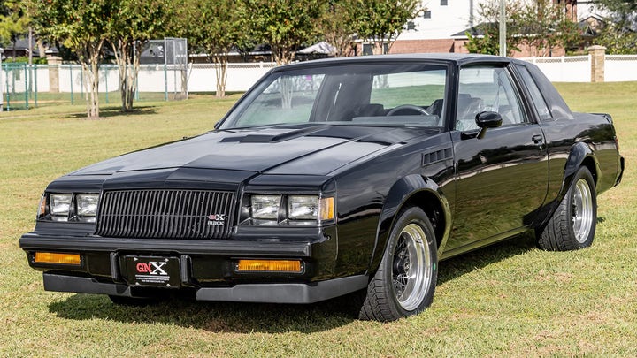 1987 Buick GNX muscle car driven just 8.5 miles sold for $200,000