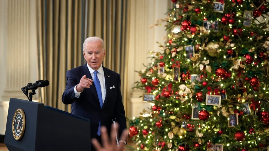 President Biden speaks on omicron variant at White House before Christmas holiday