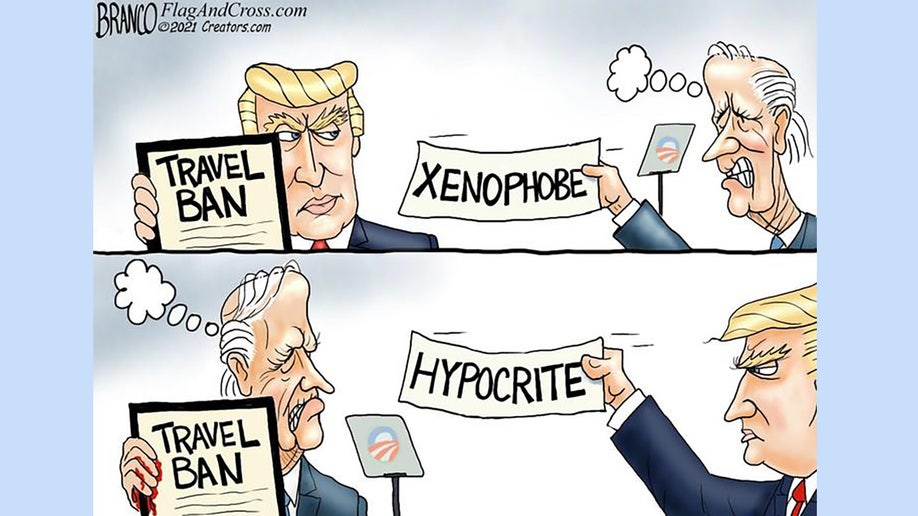 Political Cartoon 12.1.21 Mixed messages